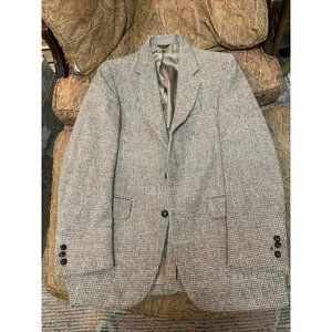 Harris Tweed  Vintage Handwoven Scottish Wool Sport Coat Alexander Beegle